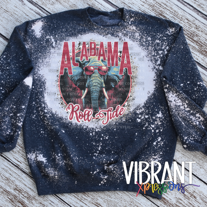 South Eastern Conference Inspired Mascots Bleached Crewneck