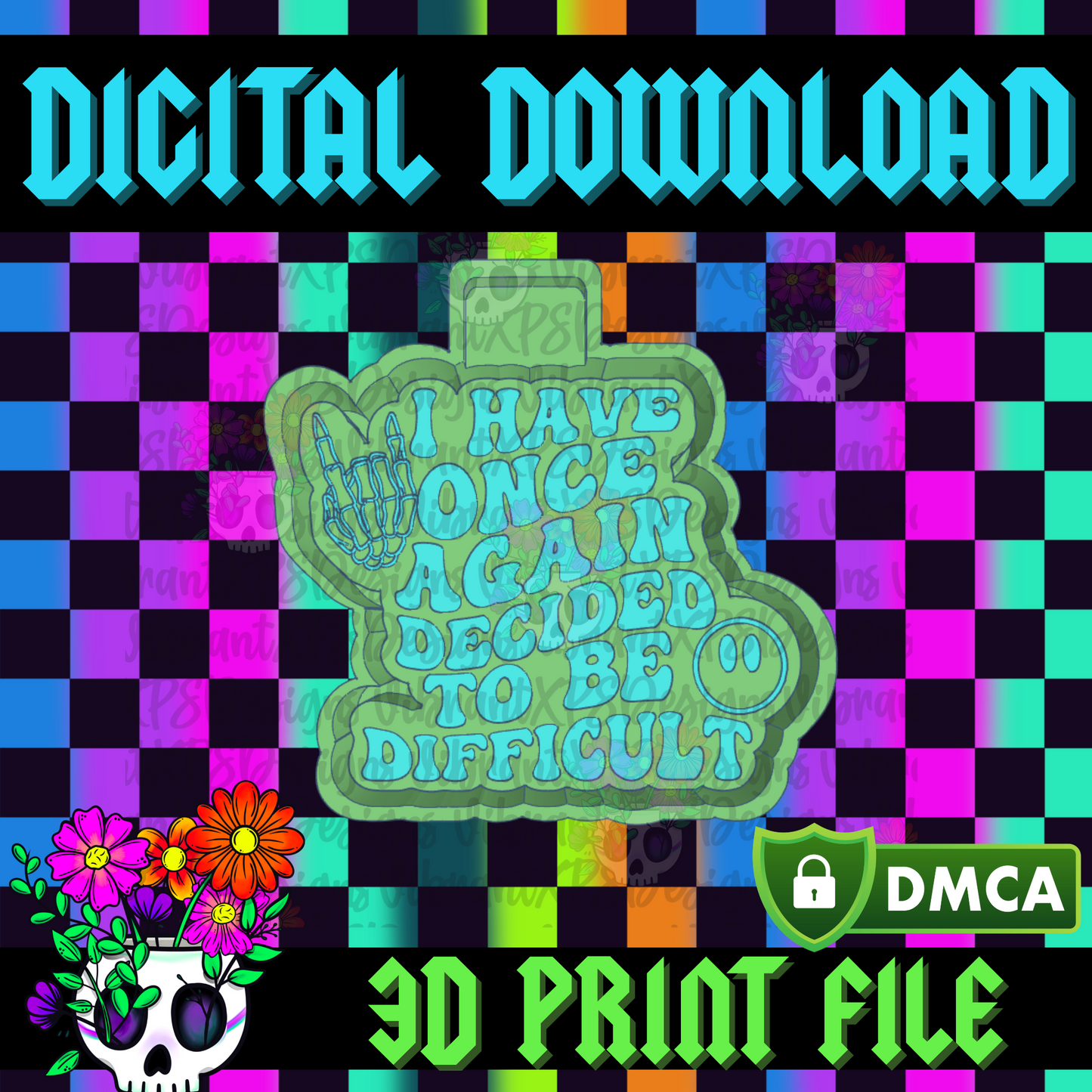 Being Difficult Mold Maker STL File