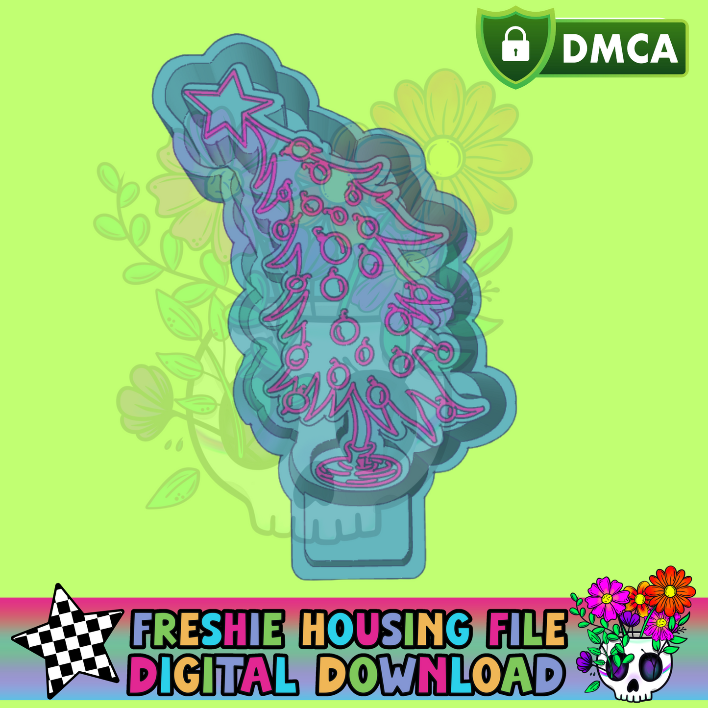 Bended "Who" Tree Mold Maker STL File