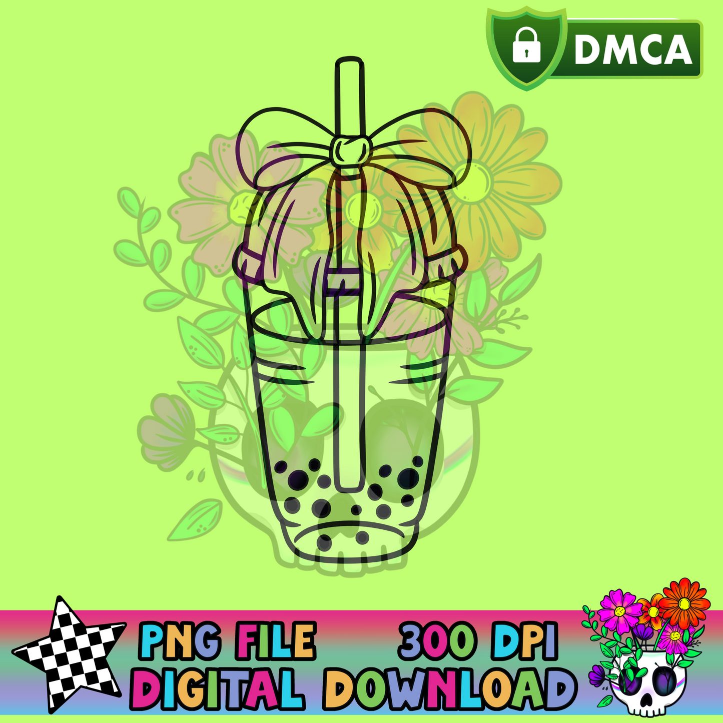 Boba Bow - PNG