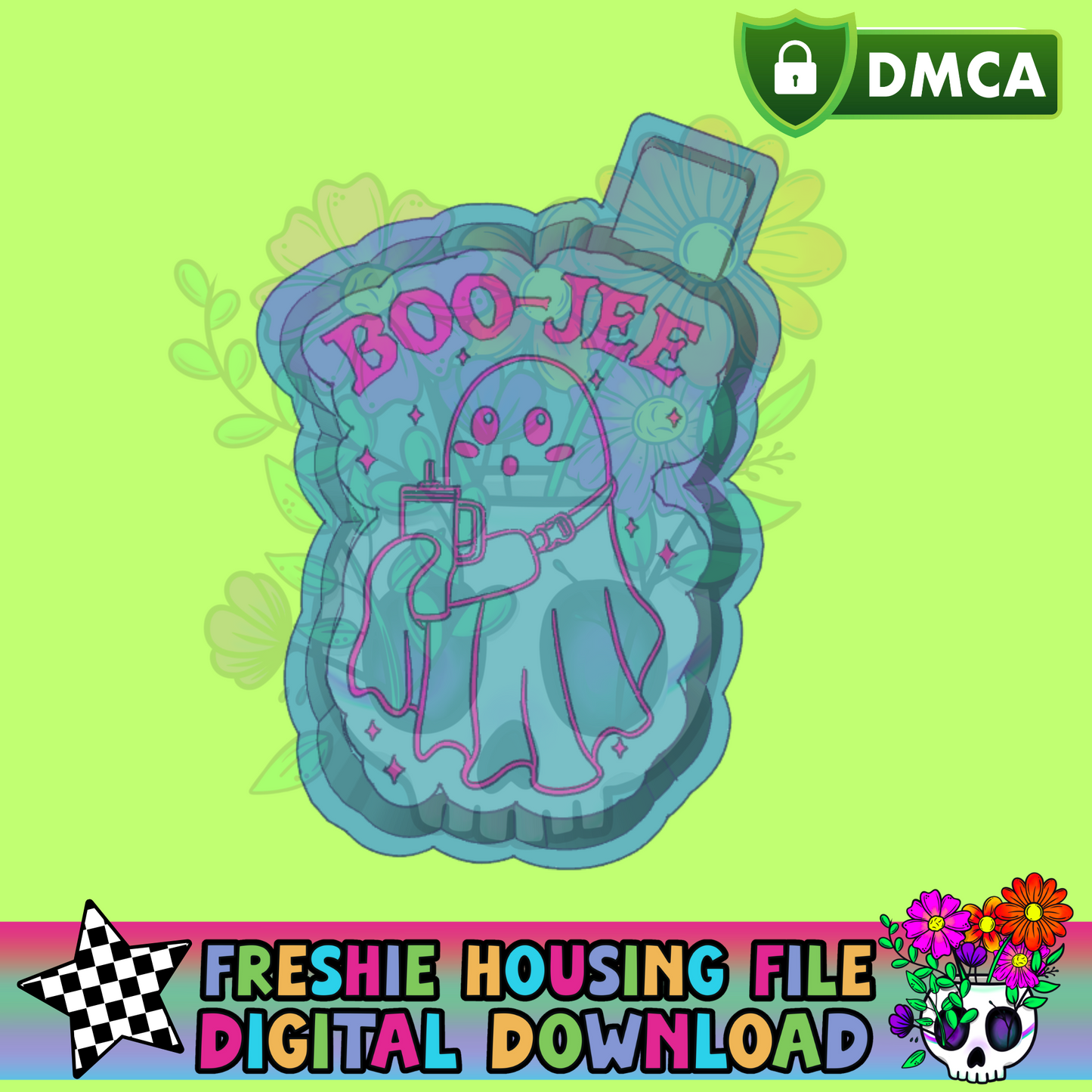 Boo-Jee Ghostie Mold Maker STL File