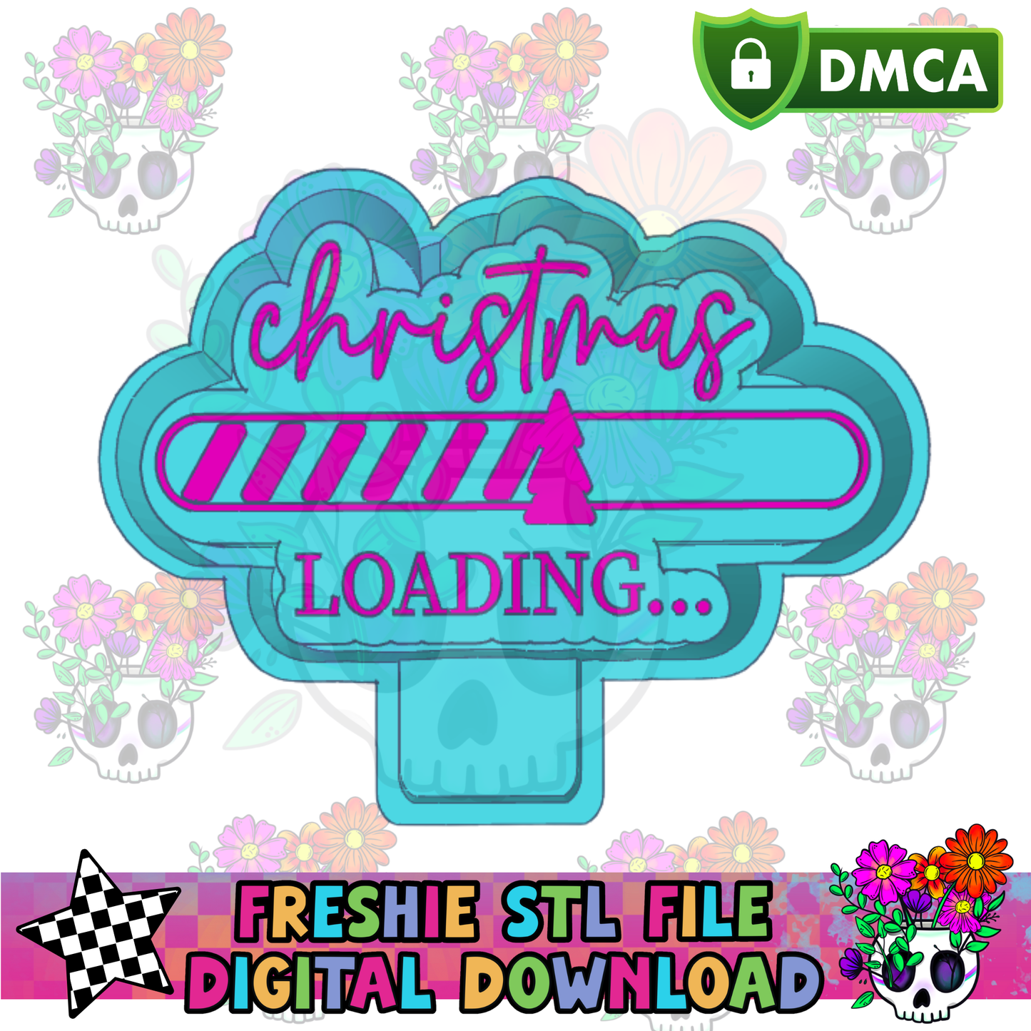 Christmas Loading Mold Maker STL File