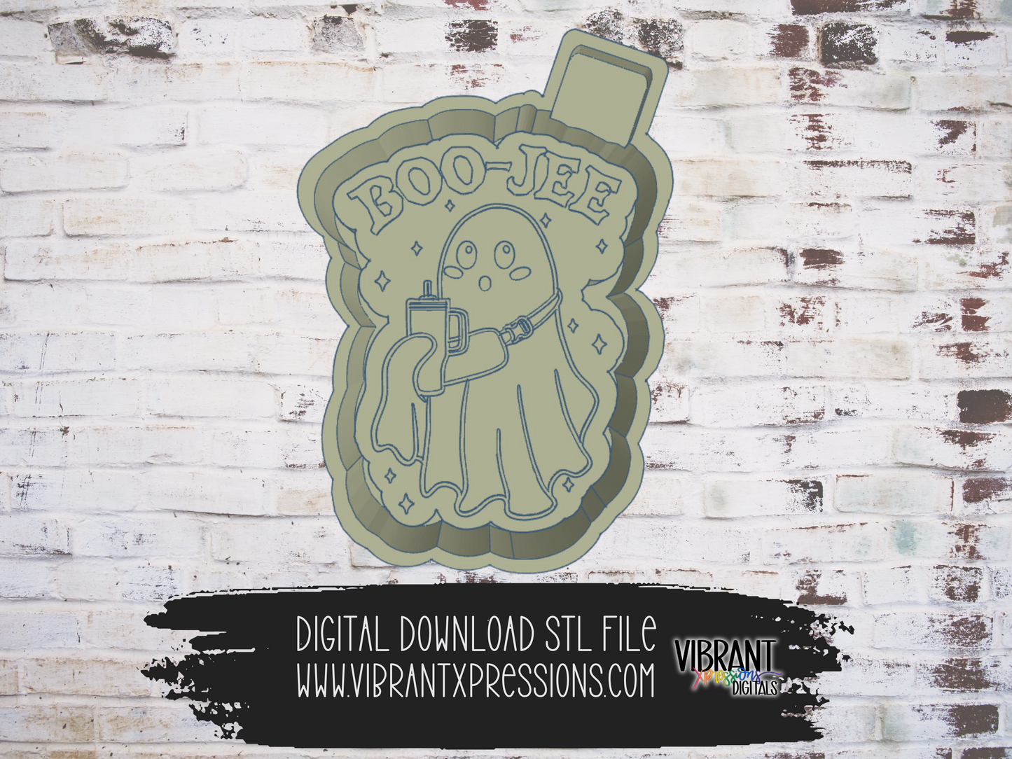 Boo-Jee Ghostie Mold Maker STL File