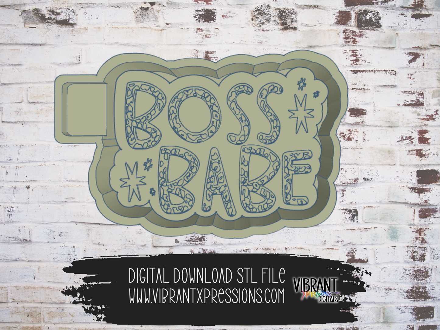 Boss Babe Housing Mold Maker STL File