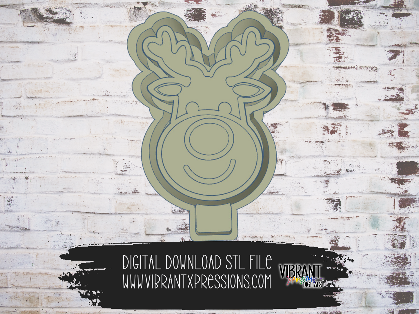 Rudolph Mold Maker STL File
