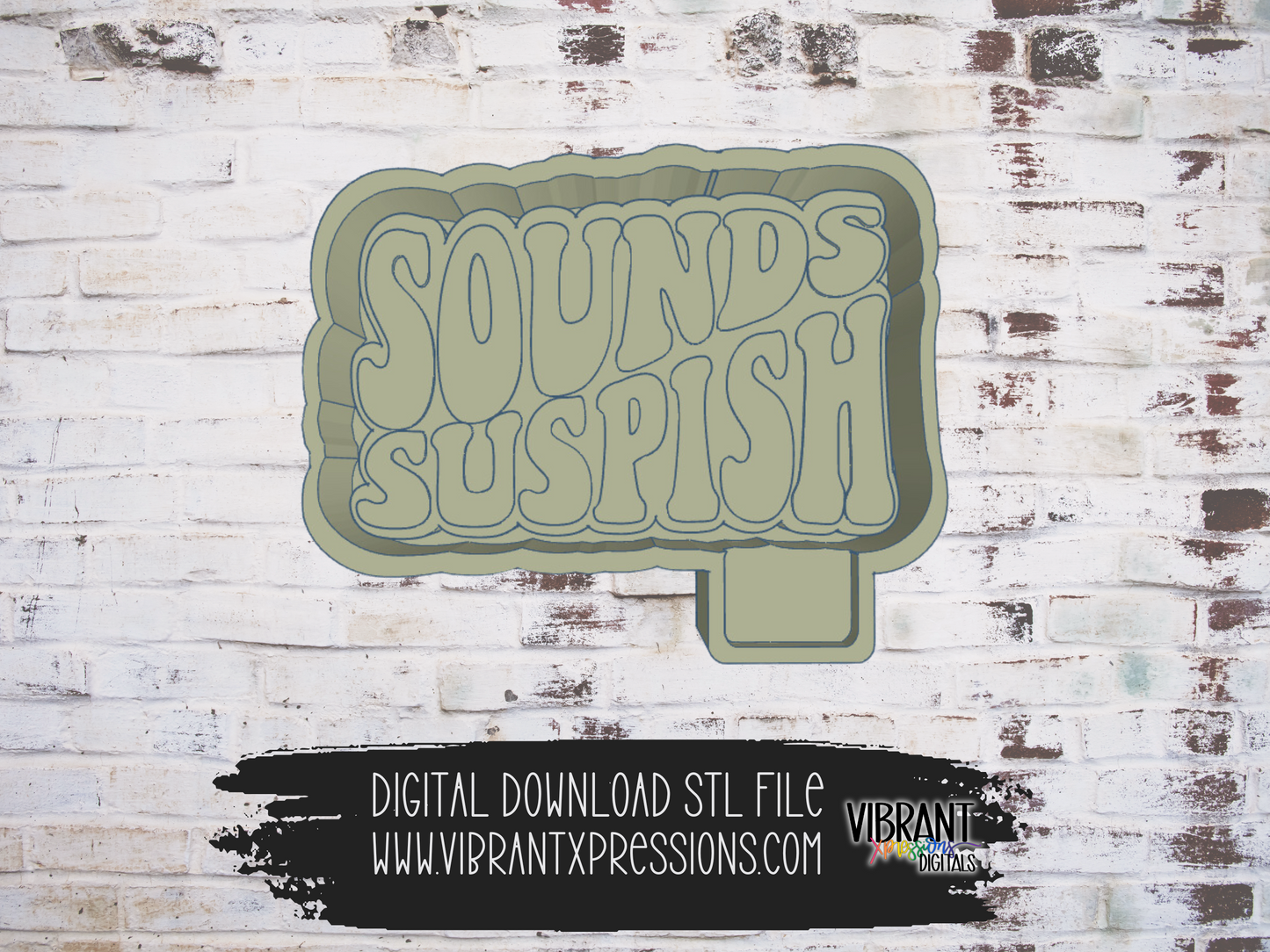 Sounds Suspish Housing Mold Maker STL File
