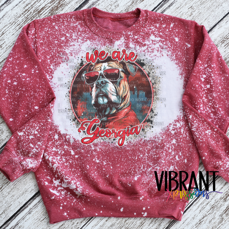 South Eastern Conference Inspired Mascots Bleached Crewneck