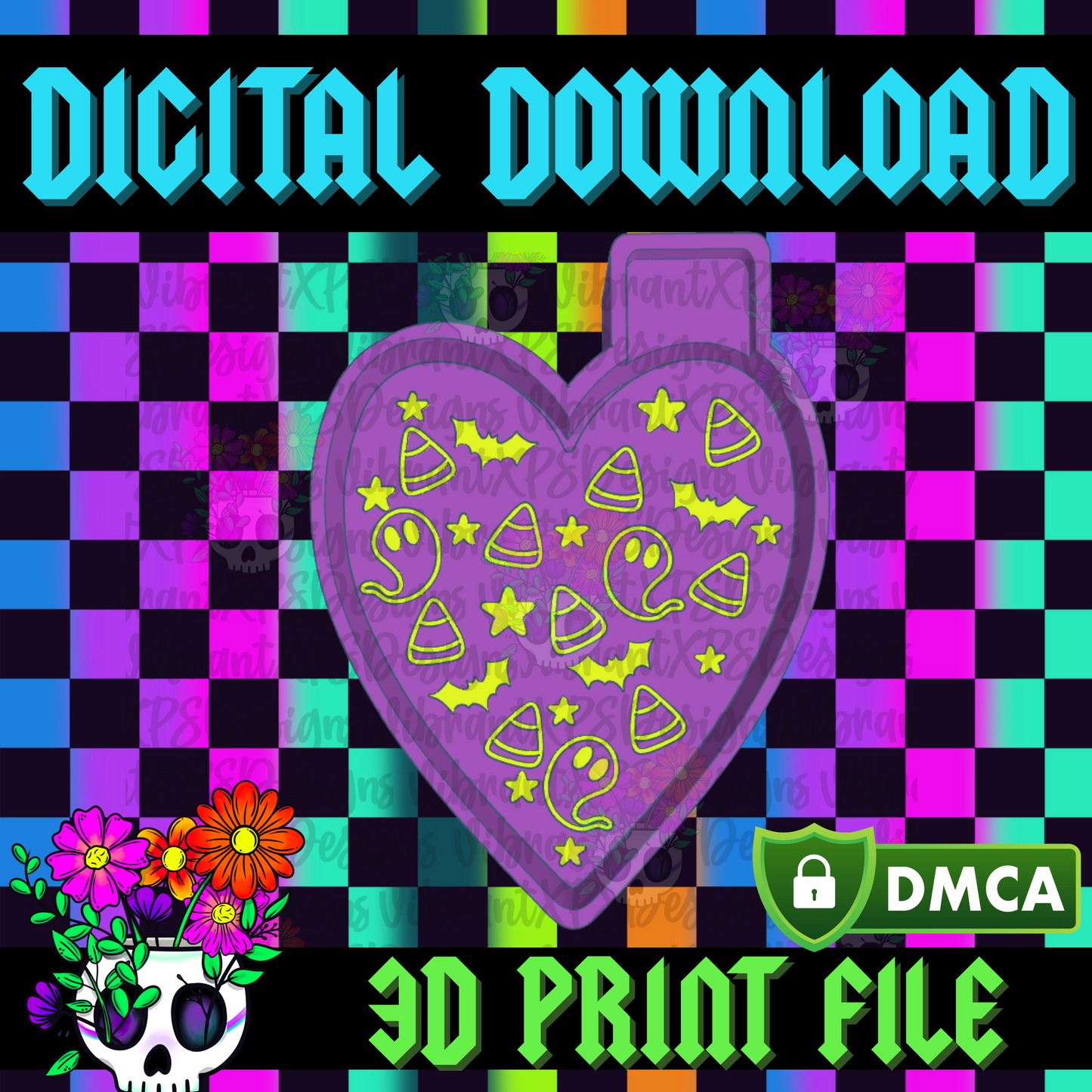 Ghosty Corn Mold Maker STL File