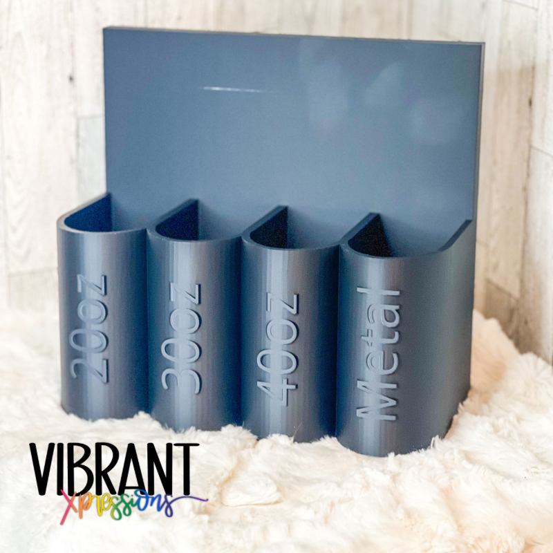 Tumbler Maker Straw Organizer