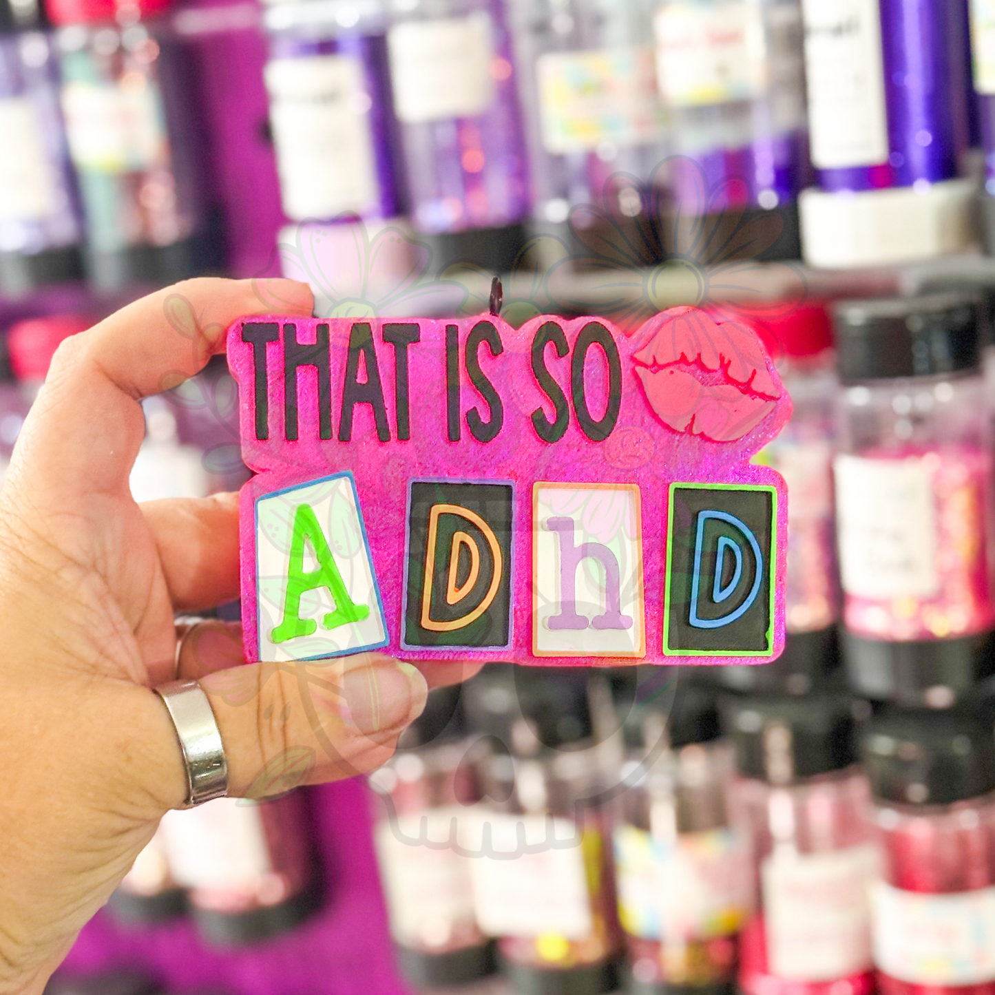 🧠That’s So ADHD – Semi Exclusive Freshie Mold 🤪
