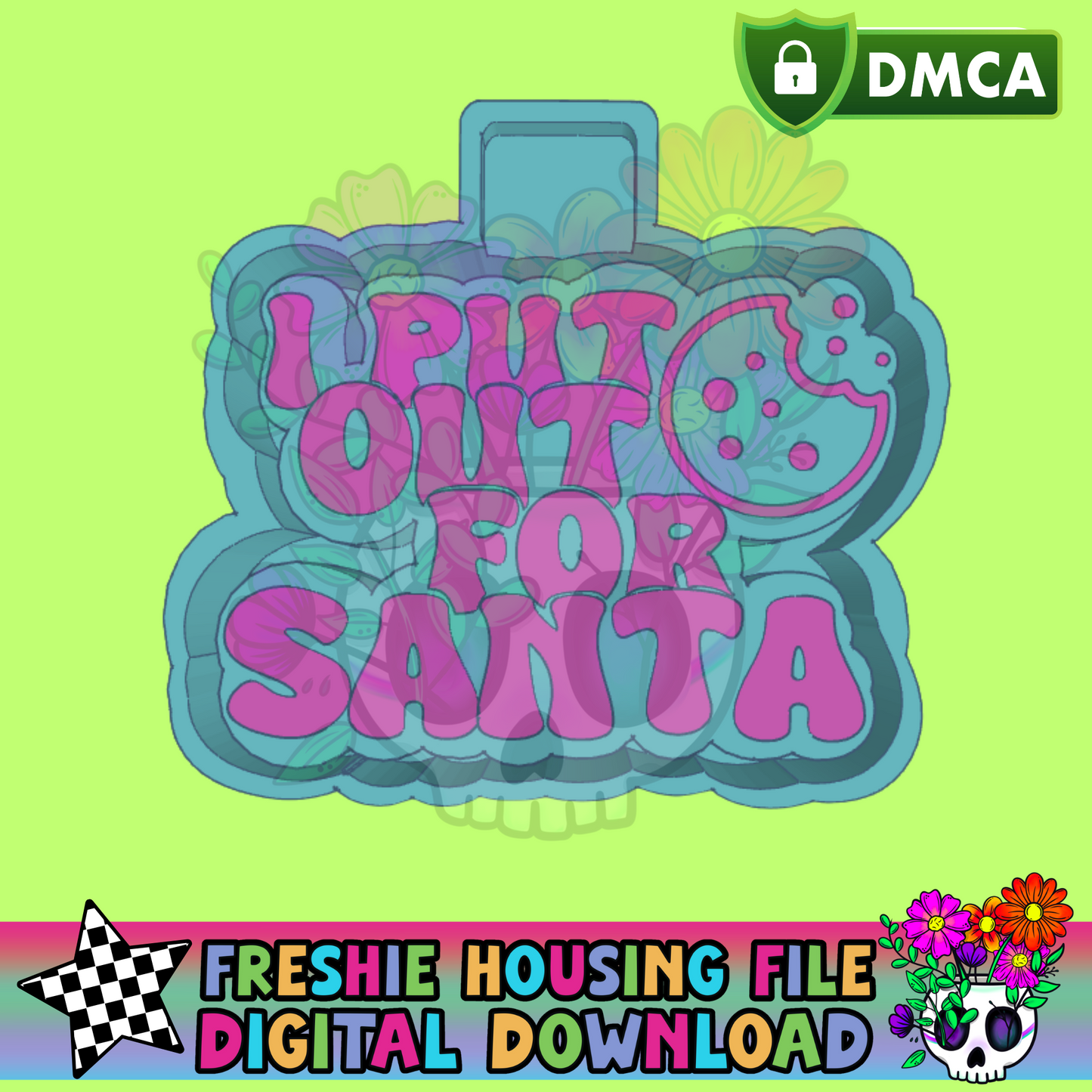 I Put Out For Santa Mold Maker STL File