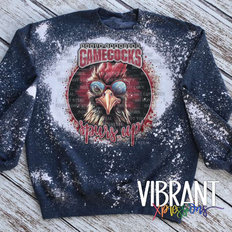 South Eastern Conference Inspired Mascots Bleached Crewneck