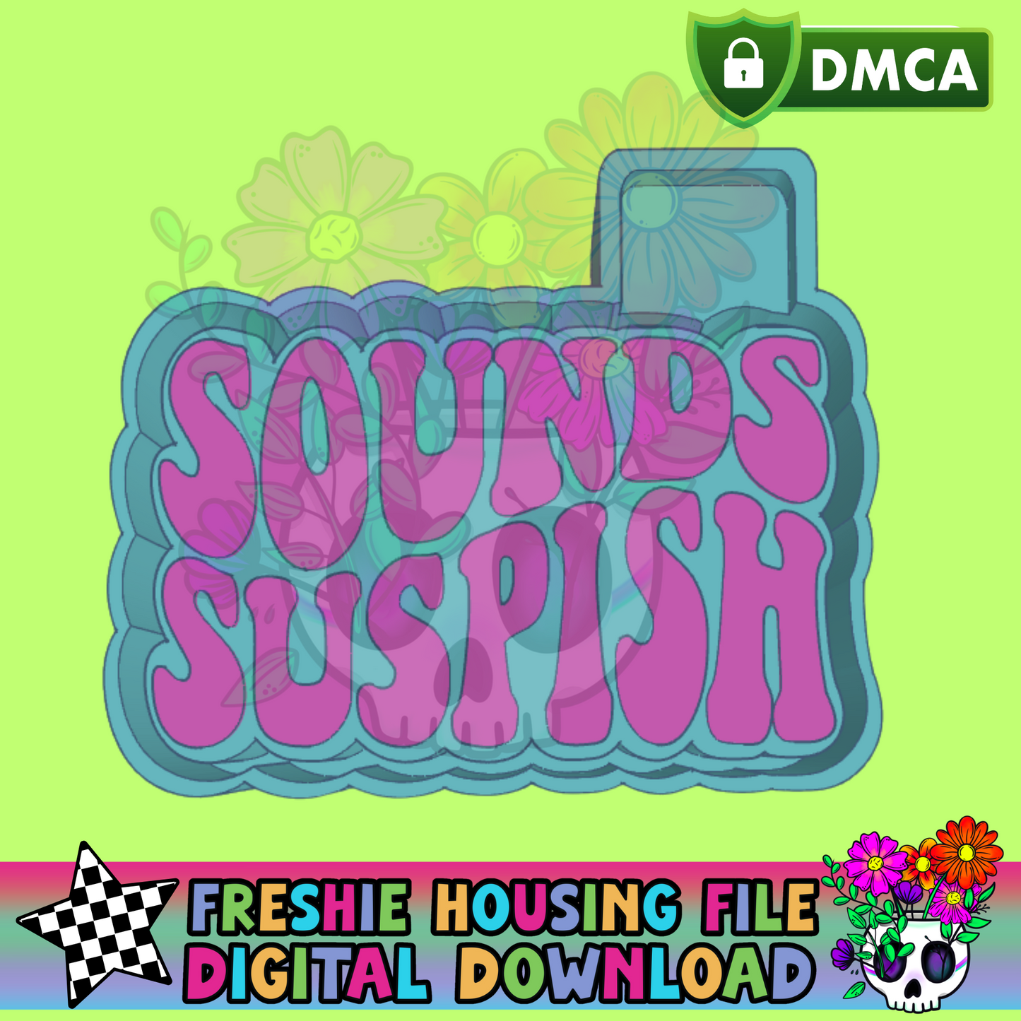 Sounds Suspish Housing Mold Maker STL File