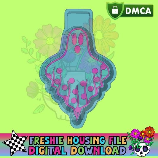 Polkadot Ghost Mold Maker STL File