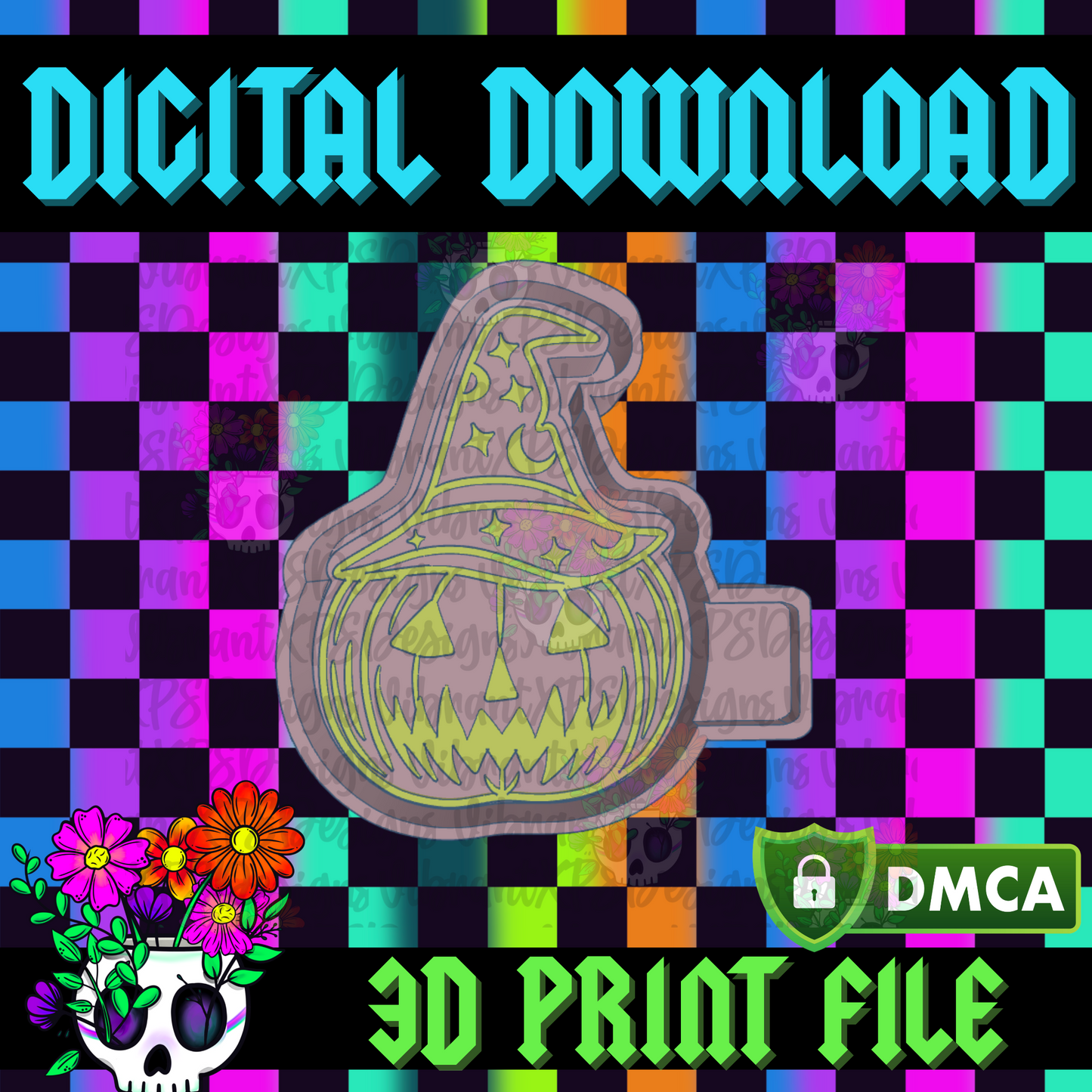 Pumpkin Magic Mold Maker STL File
