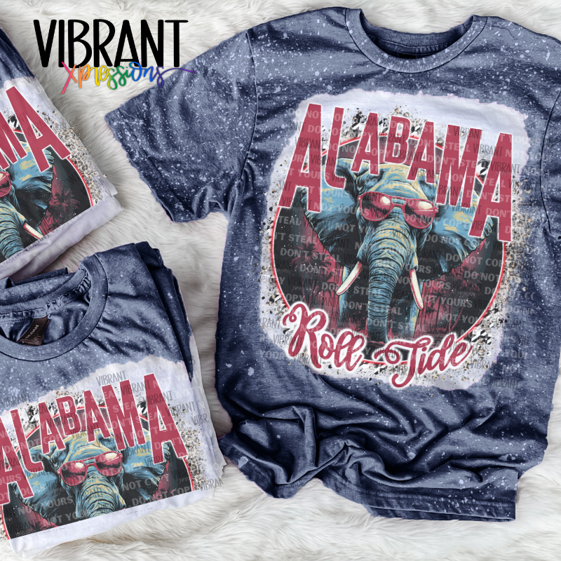 South Eastern Conference Inspired Mascots Bleached T-Shirts