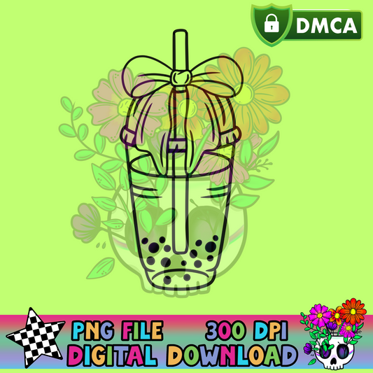 Boba Bow - PNG