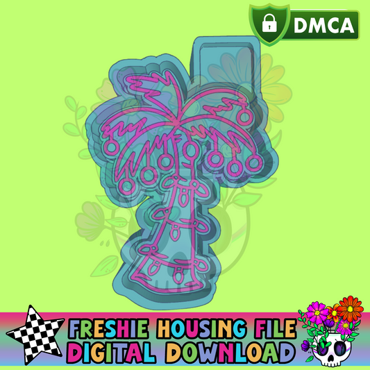 Christmas Palm Tree Mold Maker STL File