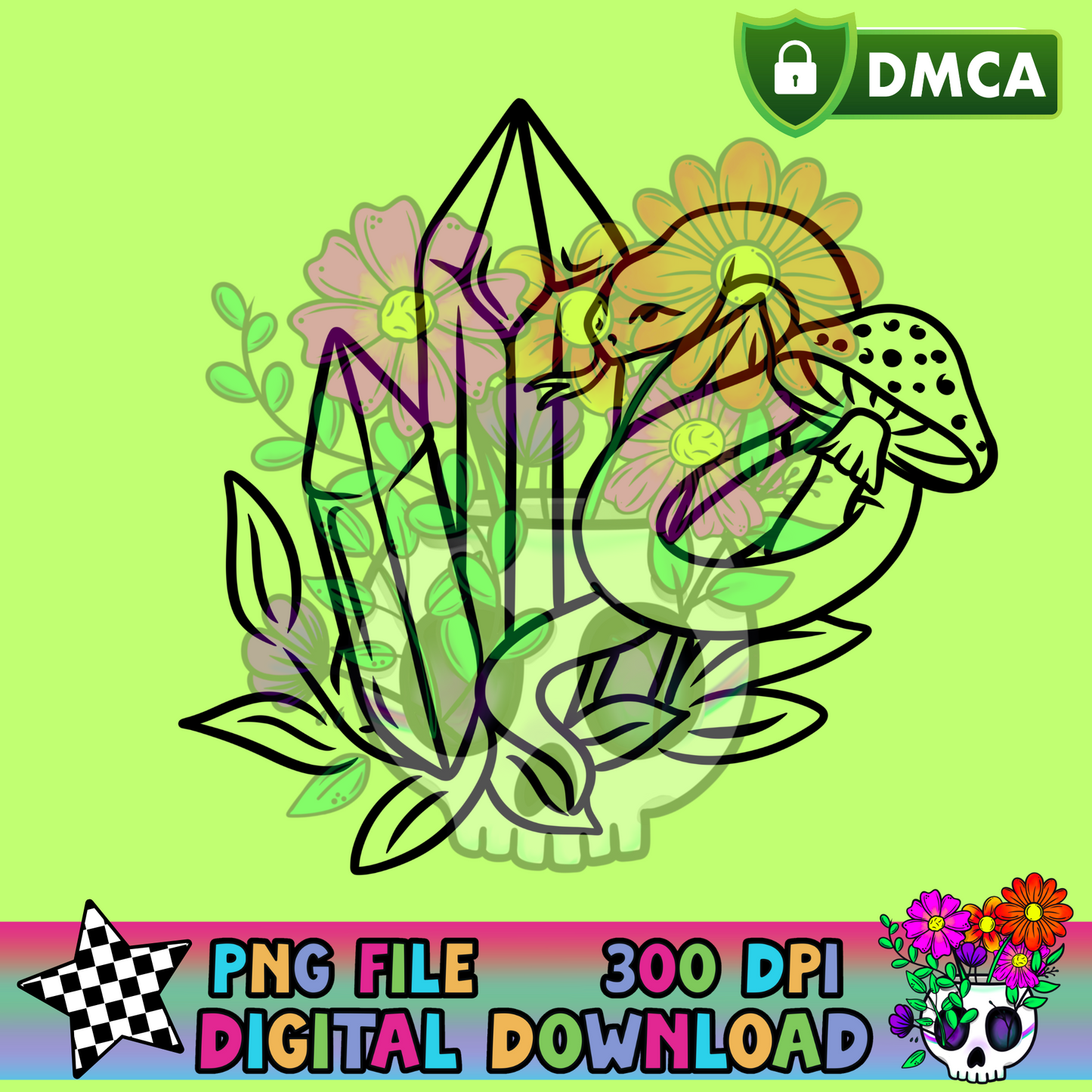 Crystal Snake - PNG