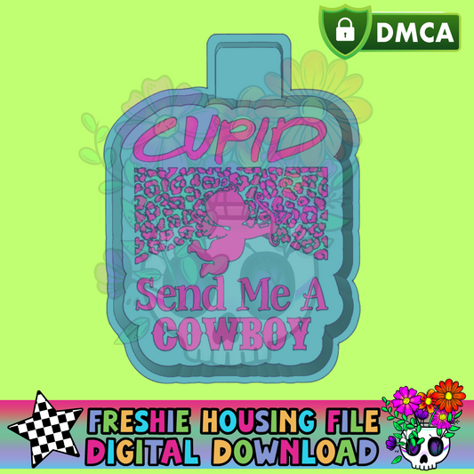 Cupid Send Me a Cowboy Mold Maker STL File