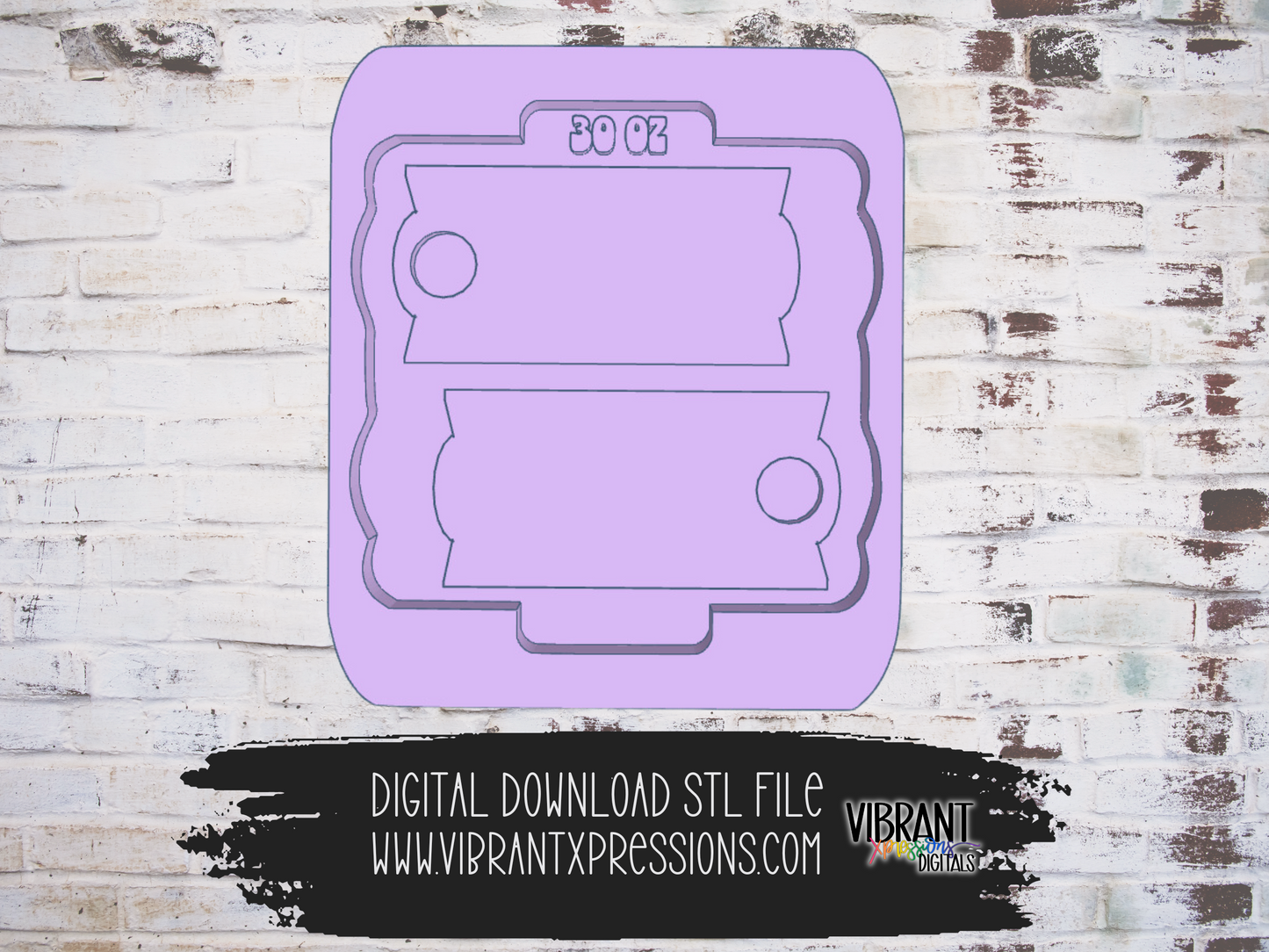 30 oz Tumbler Tag