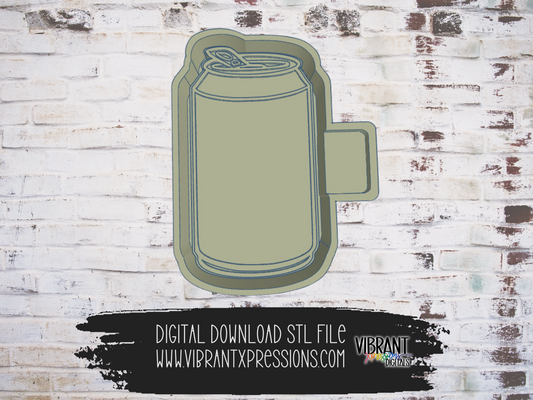 Soda Can Mold Maker STL File