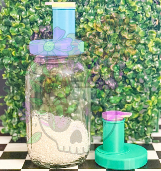 Standard Mason Jar Spout with Silicone Stopper – Wholesale Listing