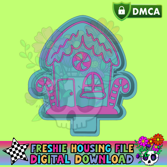 Gingerbread House Mold Maker STL File