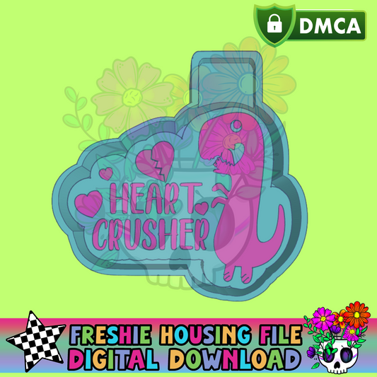 Heart Crusher Dino Mold Maker STL File