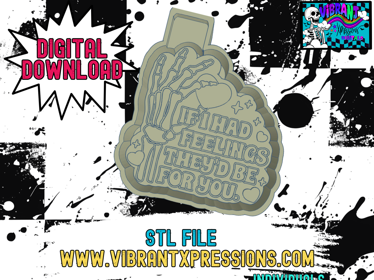If I Had Feelings Housing Mold Maker STL File