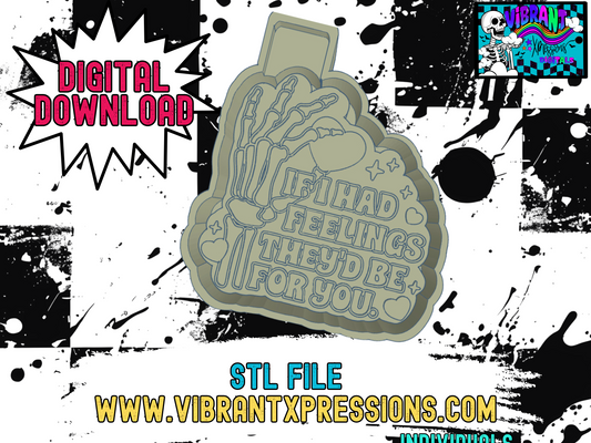 If I Had Feelings Housing Mold Maker STL File