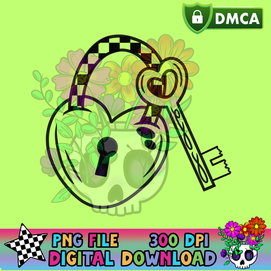 Lock and Key - PNG