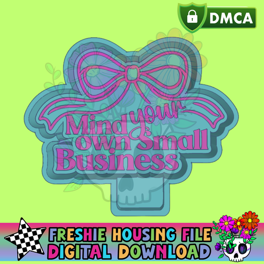 Mind Your Own Small Business (Bow)  Mold Maker STL File