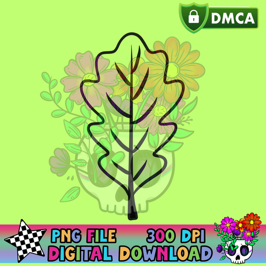 Oak Tree Leaf - PNG