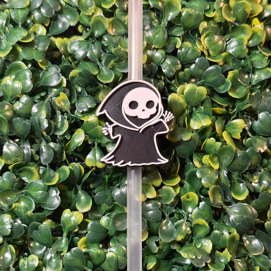 💀 Exclusive Spooky Squad Digitals – Grim Straw Topper 💀