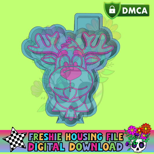 Silly Reindeer Mold Maker STL File