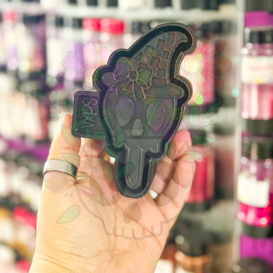 💀 Skull Pop Witch – Semi Exclusive Freshie Mold 💀
