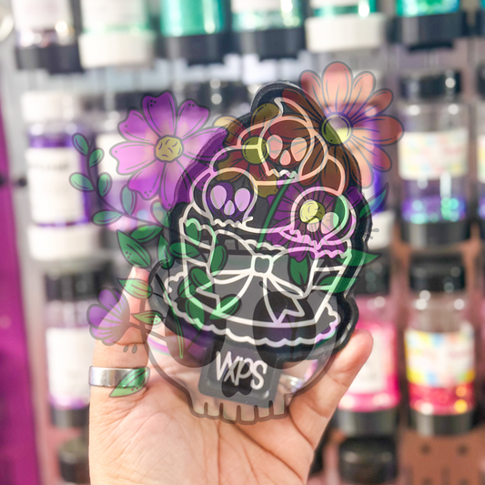 Skull Cupcake Freshie Mold - Semi Exclusive