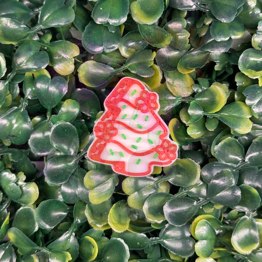 Christmas Checkered Tree - 3D Printed Focal Bead