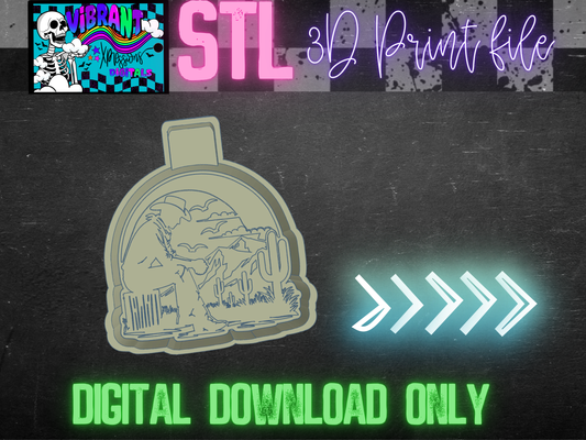 Cowboy Night Mold Maker STL File
