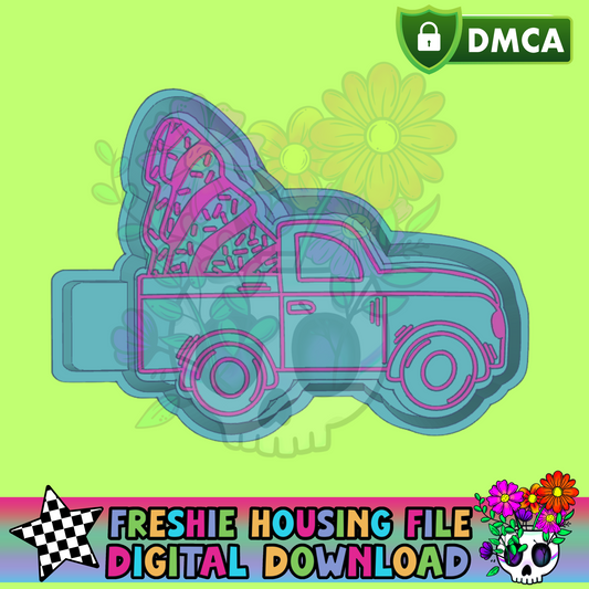 Christmas Tree Truck  Mold Maker STL File